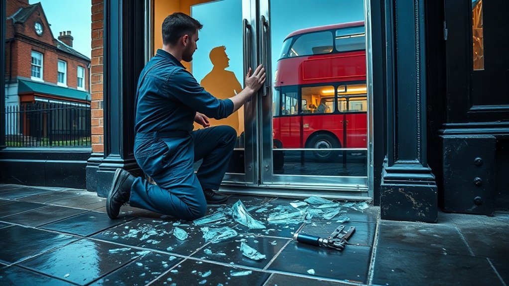 Glass Door Repair Dulwich