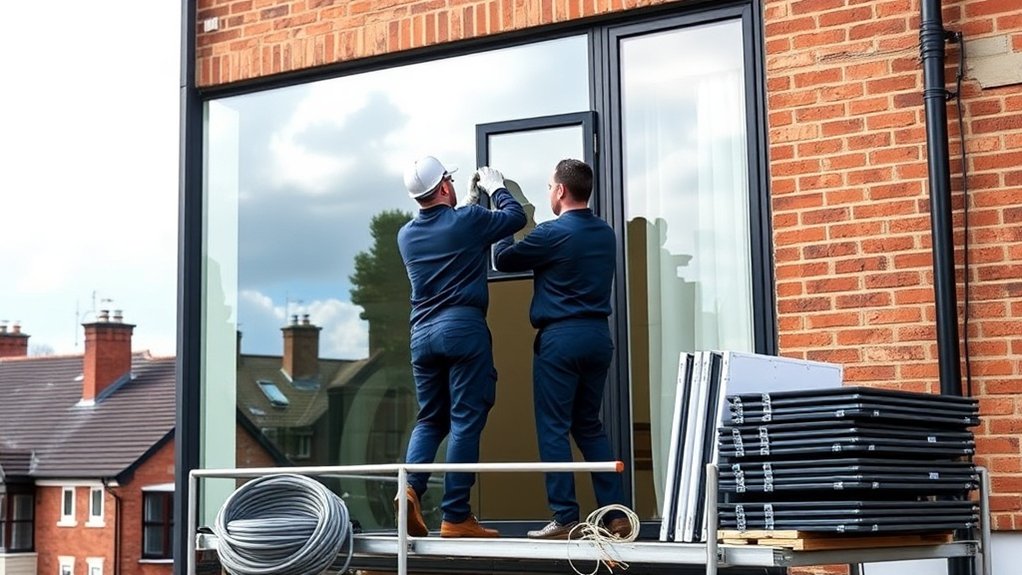 Glazier in Gallery Road